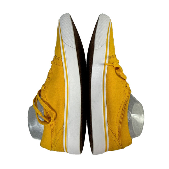DC Mens Size 9 Trase Tx Skateboard Shoes 300126 Low Top Lace Up Yellow - Picture 4 of 11